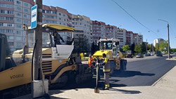 В Бобруйске начался ремонт Ульяновской – главной улицы Даманского