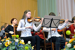 Юный талант из Бобруйска сыграет на скрипке в Петербурге