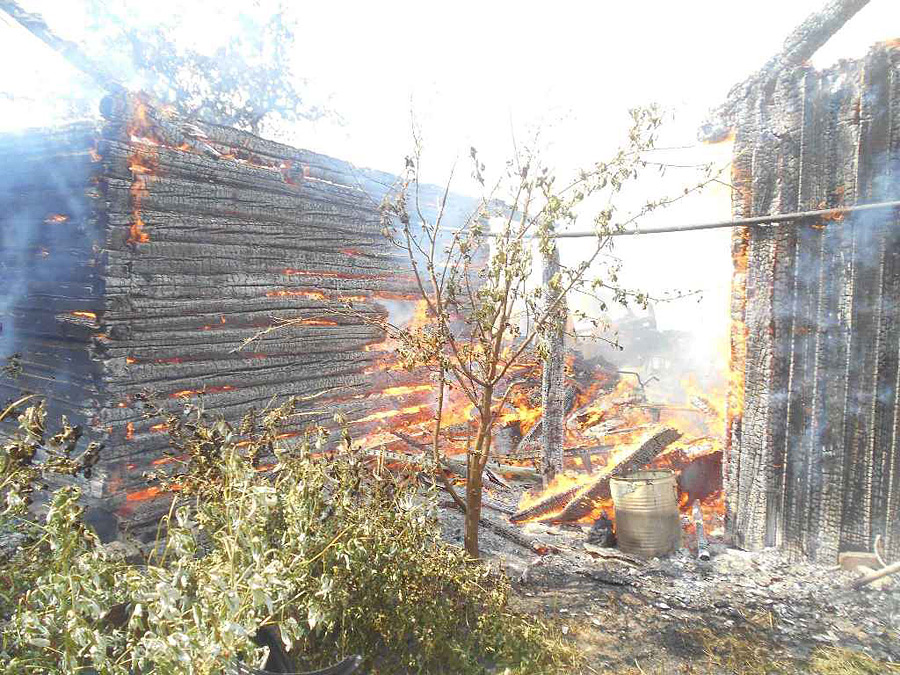 Сегодняшний большой пожар в Бобруйске: подробности