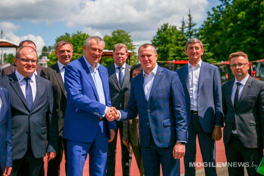 Делегация Ленинградской области посетила Бобруйск