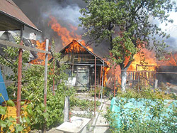 Сегодняшний большой пожар в Бобруйске: подробности