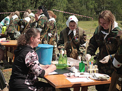 Соревнования санитарных дружин прошли в Бобруйске (фоторепортаж)