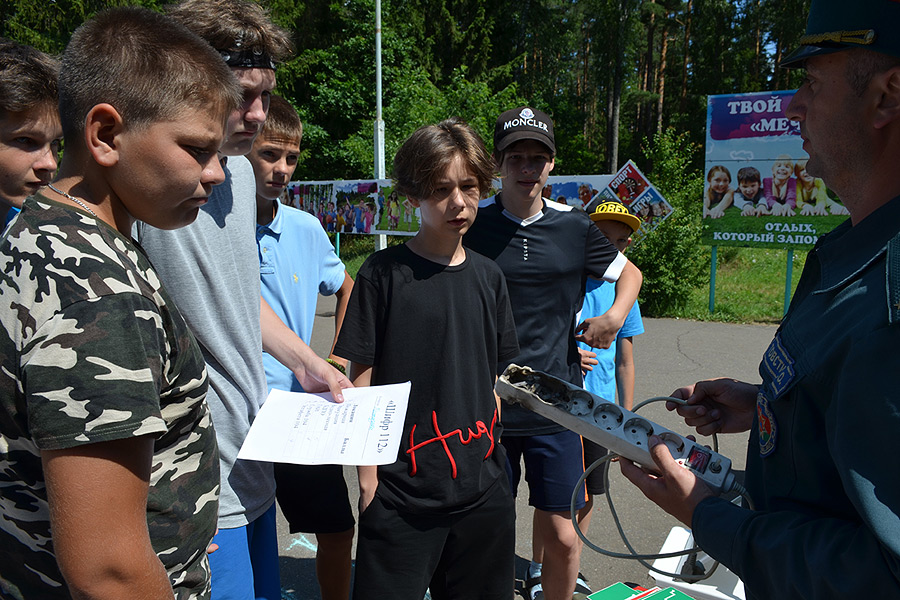 В лагере «Мечта» под Бобруйском прошел интересный квест