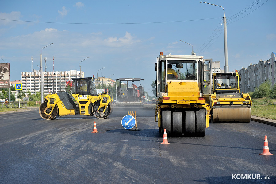 В Бобруйске отремонтировали улицу Ульяновскую. Вот-вот завершат ремонт еще одной важной магистрали