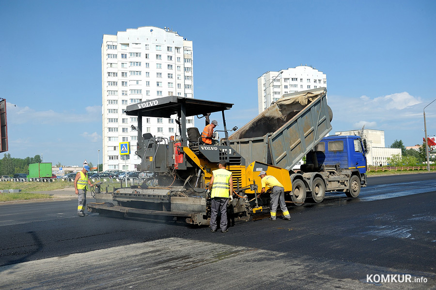 В Бобруйске отремонтировали улицу Ульяновскую. Вот-вот завершат ремонт еще одной важной магистрали