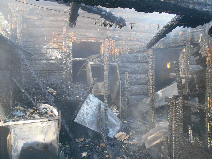 Пожар в Бобруйском районе. Комментарий МЧС
