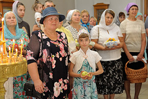 Бобруйчане отмечают Преображение Господне, или Яблочный Спас. Фоторепортаж