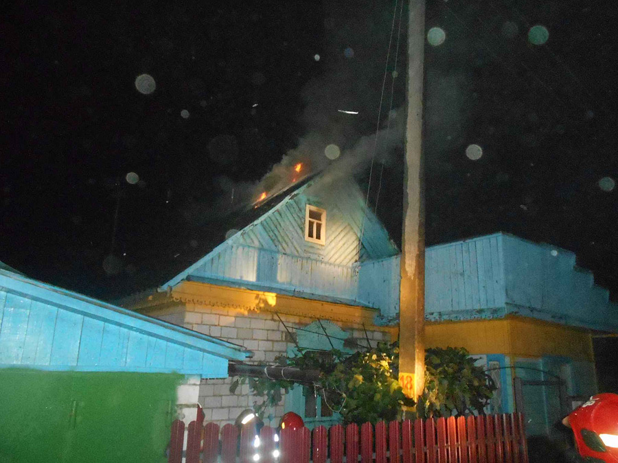 Два дома и баня: три пожара в Бобруйском районе