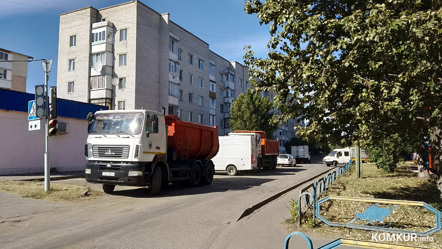 В Бобруйске начался ремонт улицы Карла Маркса