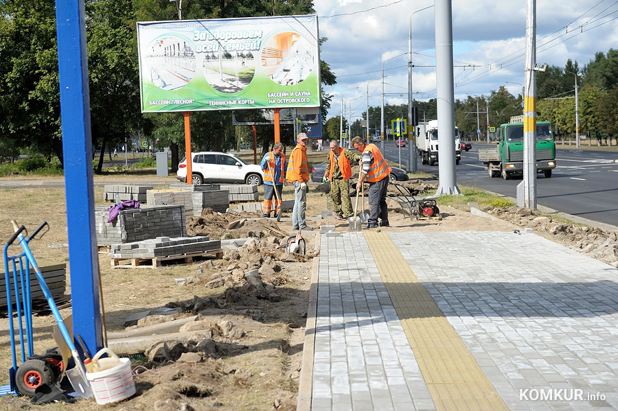 Завершается ремонт главной улицы Бобруйска. Что еще предстоит сделать?