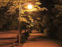 В Бобруйске изменяется график уличного освещения