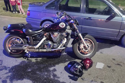 В Бобруйске в ДТП пострадал мотоциклист