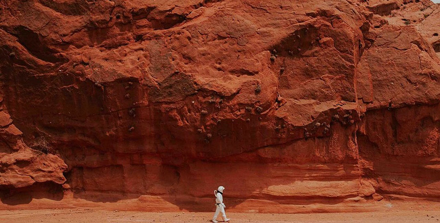 В интернете появилась карта Марса. Теперь каждый желающий может «прогуляться» по красной планете