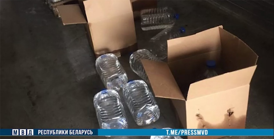 В Бобруйске изъяли больше 5 тонн спиртосодержащей жидкости