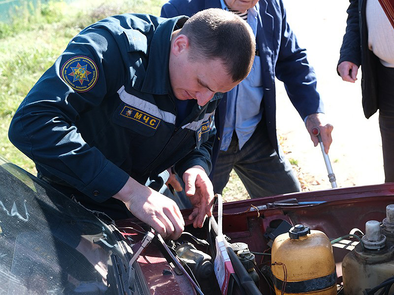 Спасатели помогли ветерану в Бобруйском районе
