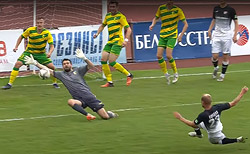 «Белшина» одолела «Неман» в матче чемпионата страны (видео)