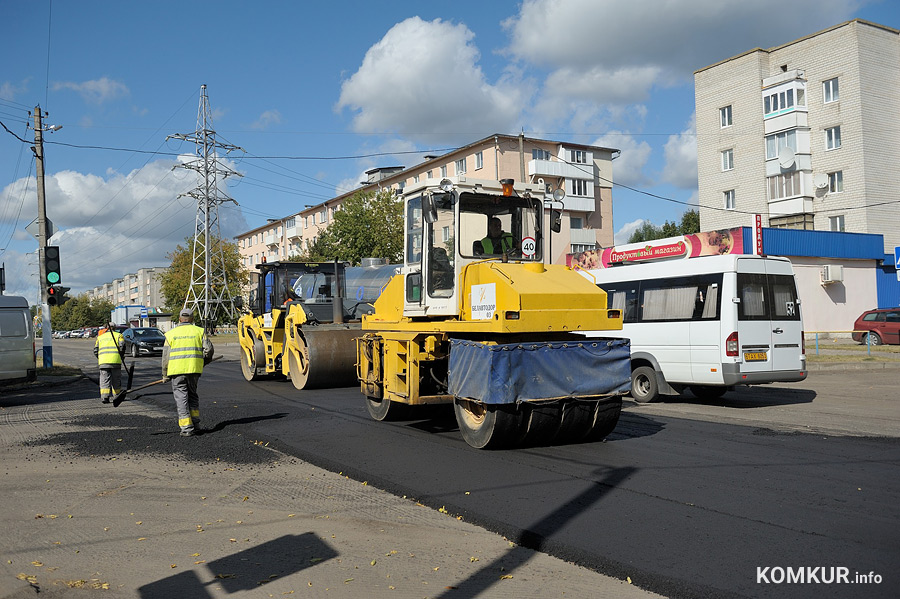 Какие улицы Бобруйска обновили в уходящем году и какие отремонтируют в следующем?