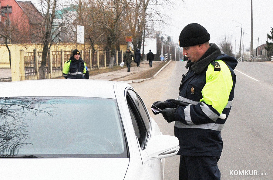 Единый день безопасности дорожного движения под девизом «Алкоголь и дорога несовместимы!» проходит на территории Бобруйска