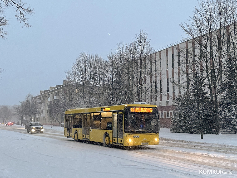 В Бобруйске изменится расписание одного автобуса