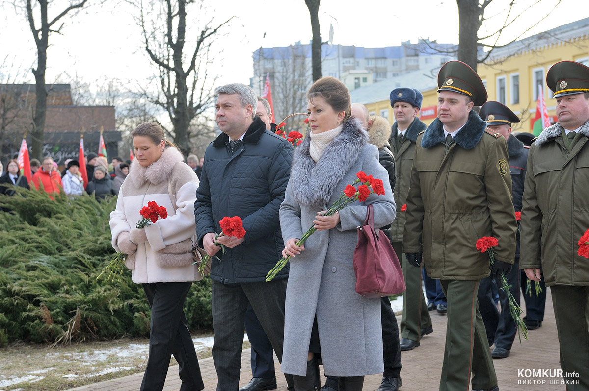 В Бобруйске прошел митинг в память о погибших воинах-интернационалистах