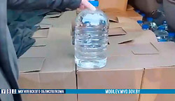 500 литров спирта обнаружили в машине у бобруйчанина (видео)