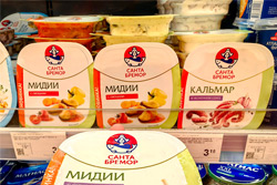 В Беларуси начали выпускать мидии и кальмары в соусе