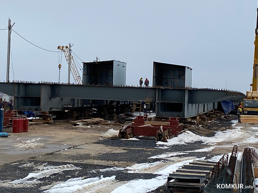 На строительстве титовского моста в Бобруйске выявлены недостатки