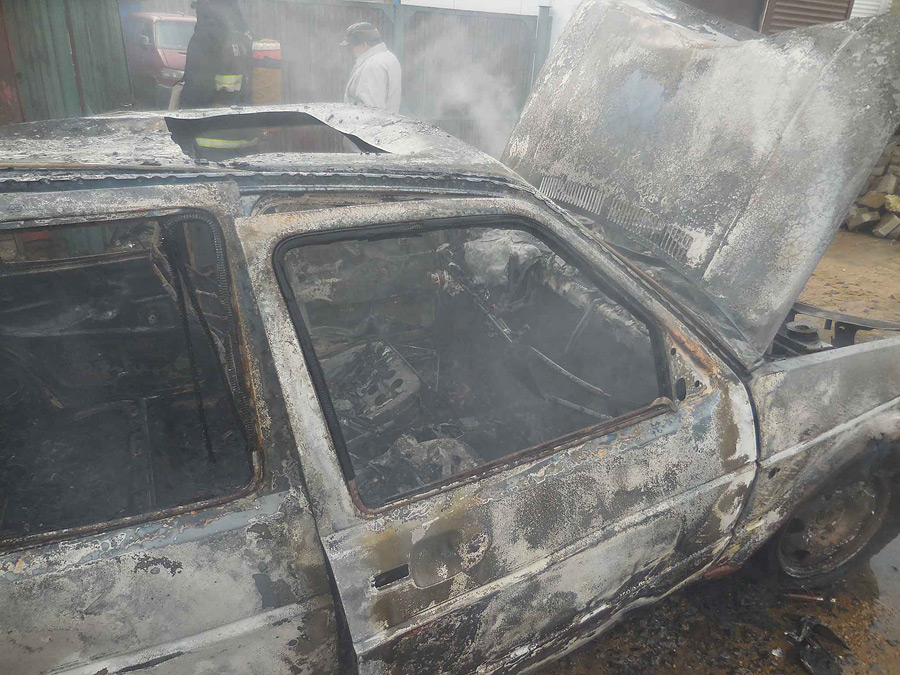 Пожары в Бобруйском районе – горели машины и баня