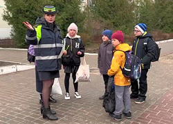 ГАИ Бобруйска усилила контроль вблизи школ (видео)
