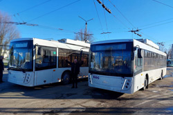 На улицы Бобруйска вышли необычные троллейбусы. Запущен новый маршрут