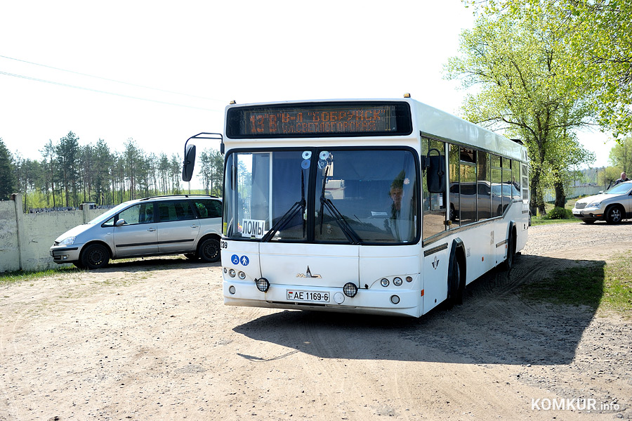 С 11 по 24 апреля некоторые автобусные рейсы в Бобруйске будут продлены до кладбища в Ломах