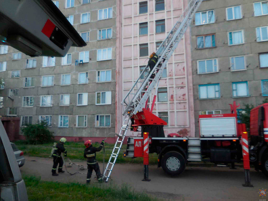 Пожар в общежитии в Бобруйске обнаружила система «Молния»