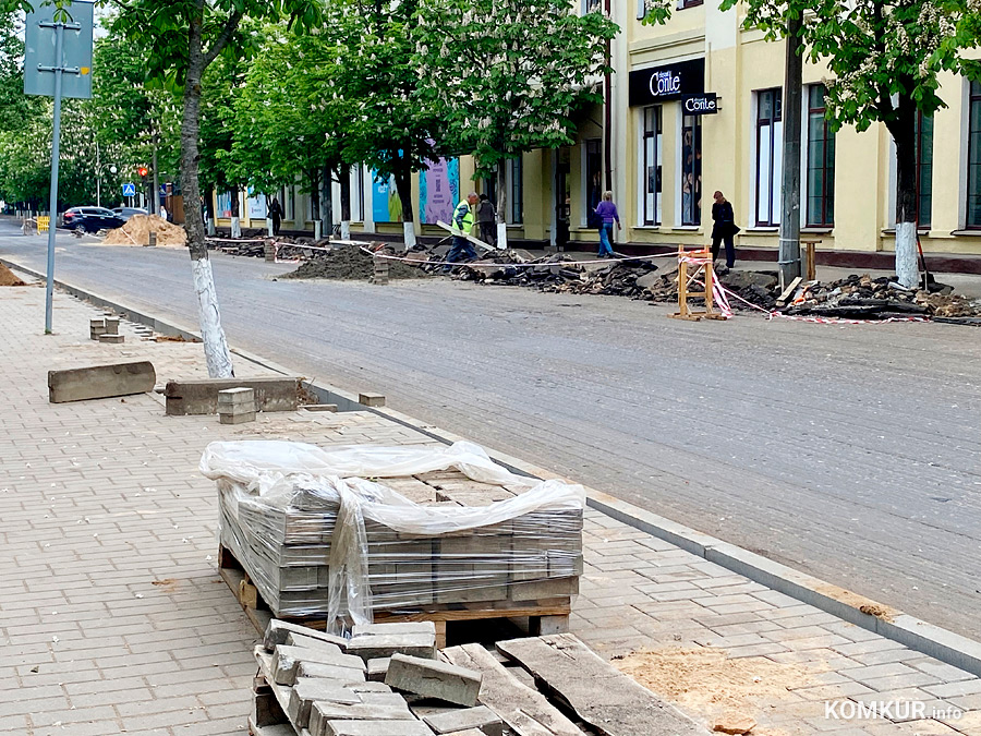 Большой ремонт в самом центре Бобруйска