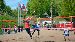В Бобруйске прошел республиканский турнир по пляжному волейболу