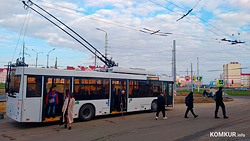 Из Молодежного – до центра! В Бобруйске – новые троллейбусные маршруты