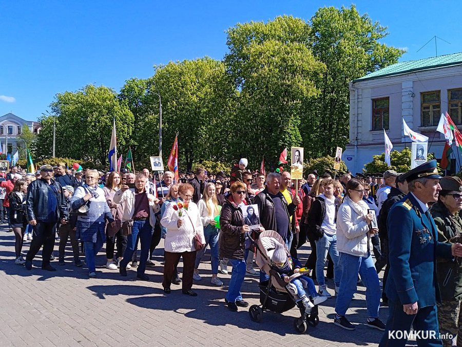 Бобруйчане празднуют 78-й День Победы!