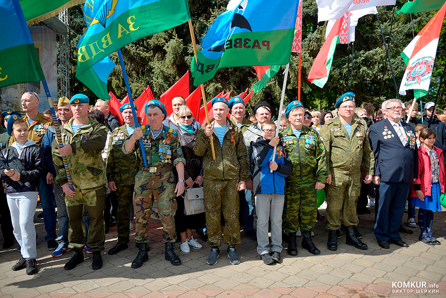 Праздничные мероприятия ко Дню Победы в Бобруйске