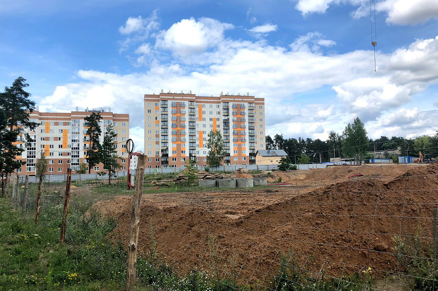В Бобруйске строят детский садик с лифтом и бассейном