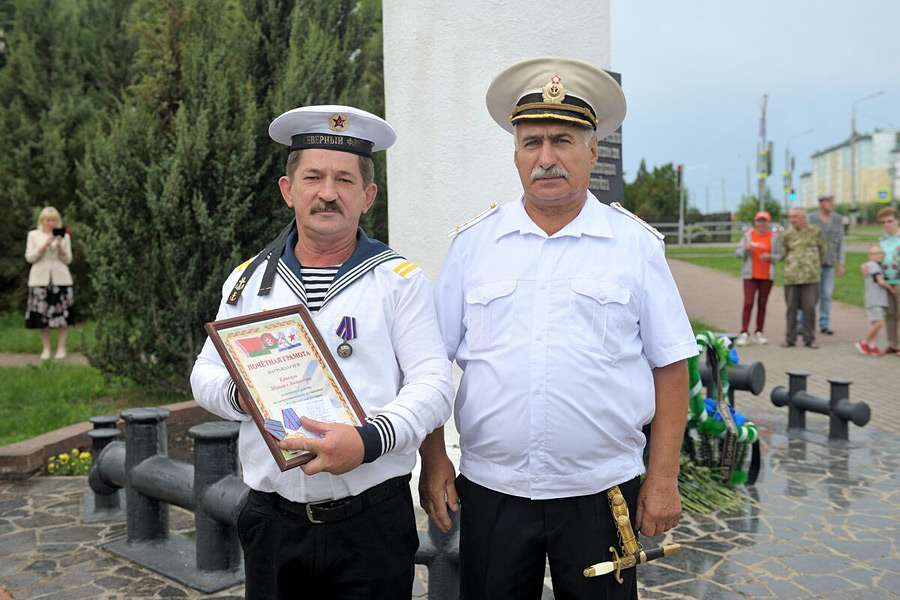 Кого из моряков наградили в Бобруйске