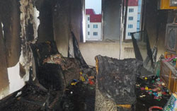 На пожаре в Бобруйске погибли шестилетние близняшки (обновлено)