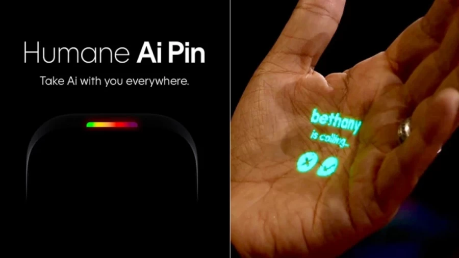 Смартфон без дисплея Humane Ai Pin будет представлен в день солнечного затмения, 14 октября