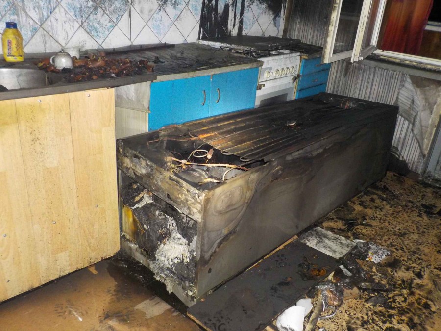 Холодильник стал причиной пожара в спальном микрорайоне Бобруйска