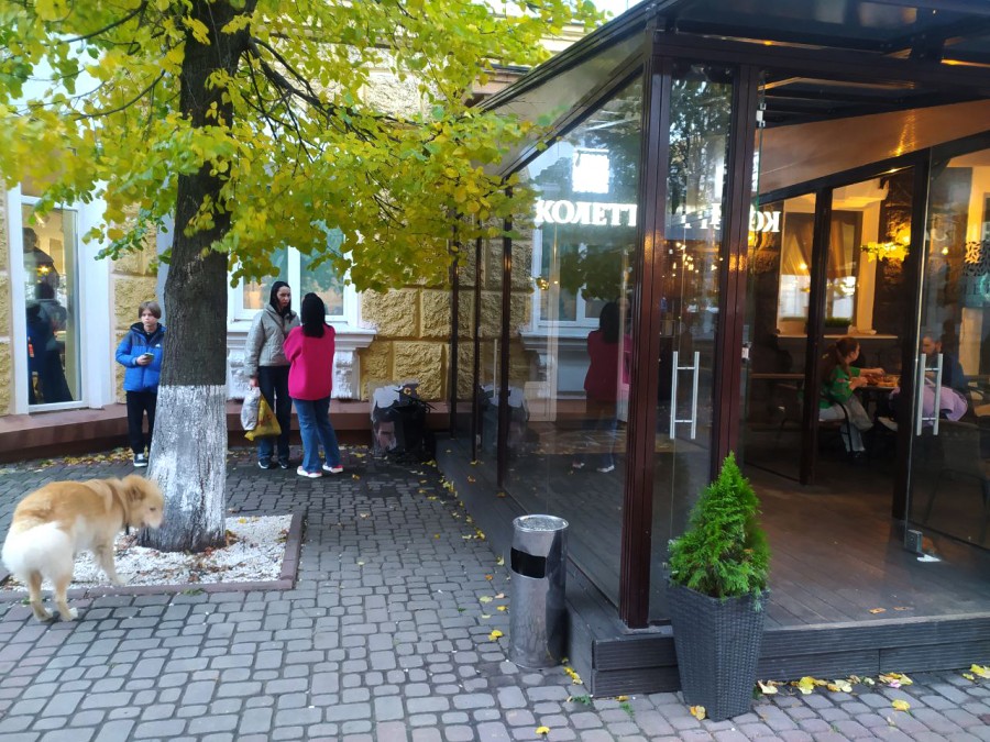 Рестобар Colette на улице Ленинской в Могилеве. 2023 год.