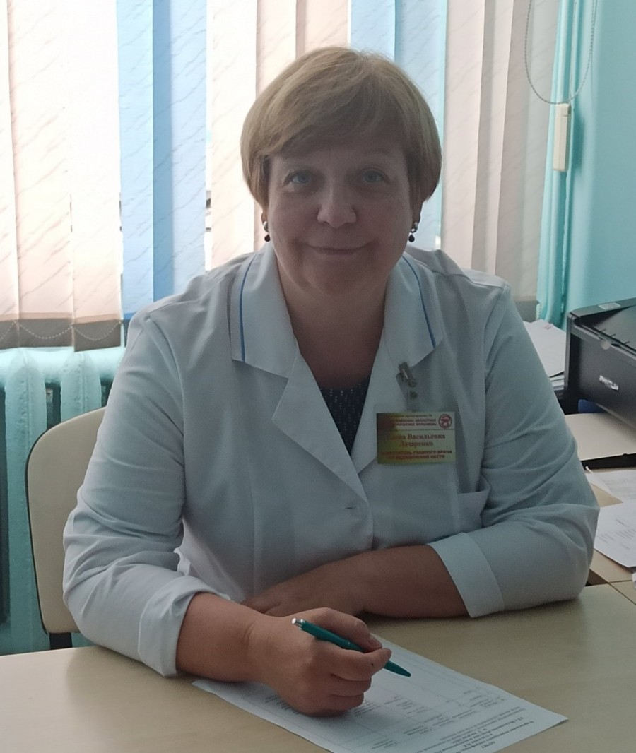Елена Васильевна Лазаренко, заместитель главного врача Могилевской психиатрической больницы.