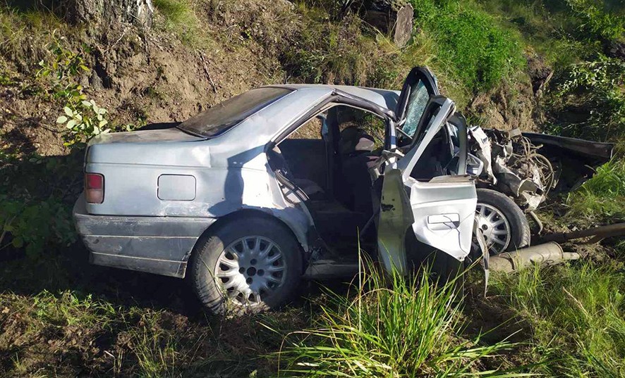 «Пьяная» авария: по вине нетрезвого водителя серьезно пострадали двое пассажиров