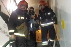 Пожар в бобруйском общежитии: людей эвакуировали по пожарной лестнице