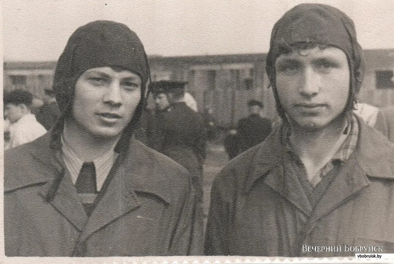 Иван с другом, Георгием Говоровским, 1958 год.