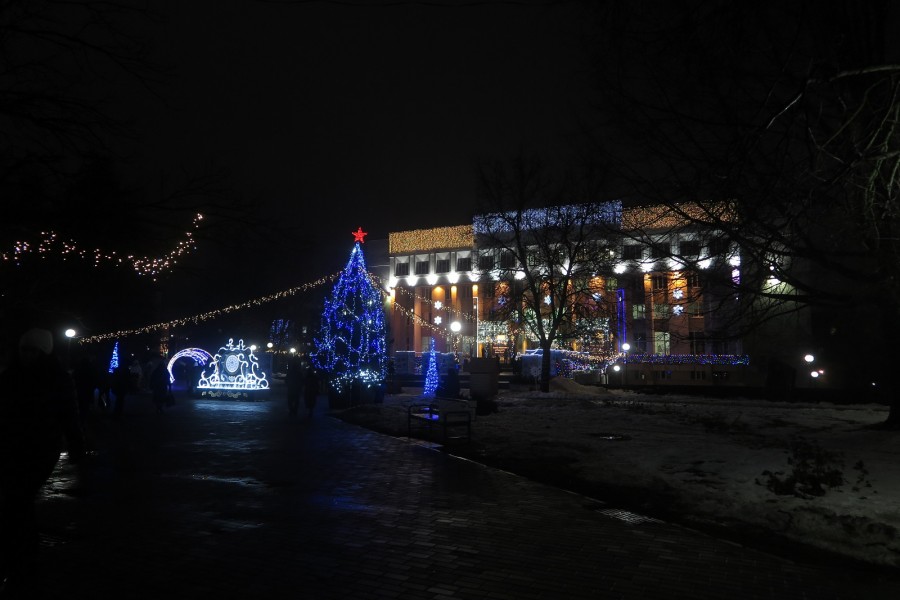 19 декабря 2023. г. Могилев, ул. Крыленко, 12. Вот она, резиденция Деда Мороза!