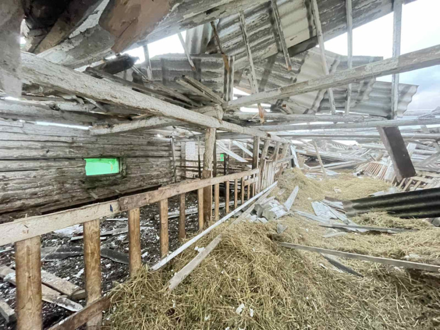 12 октября. Круглянский район. Последствия стихии. Фото Могилевского областного УМЧС.