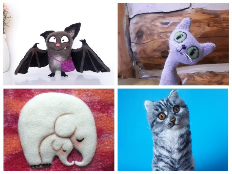 Работы Ирины Рудой. 